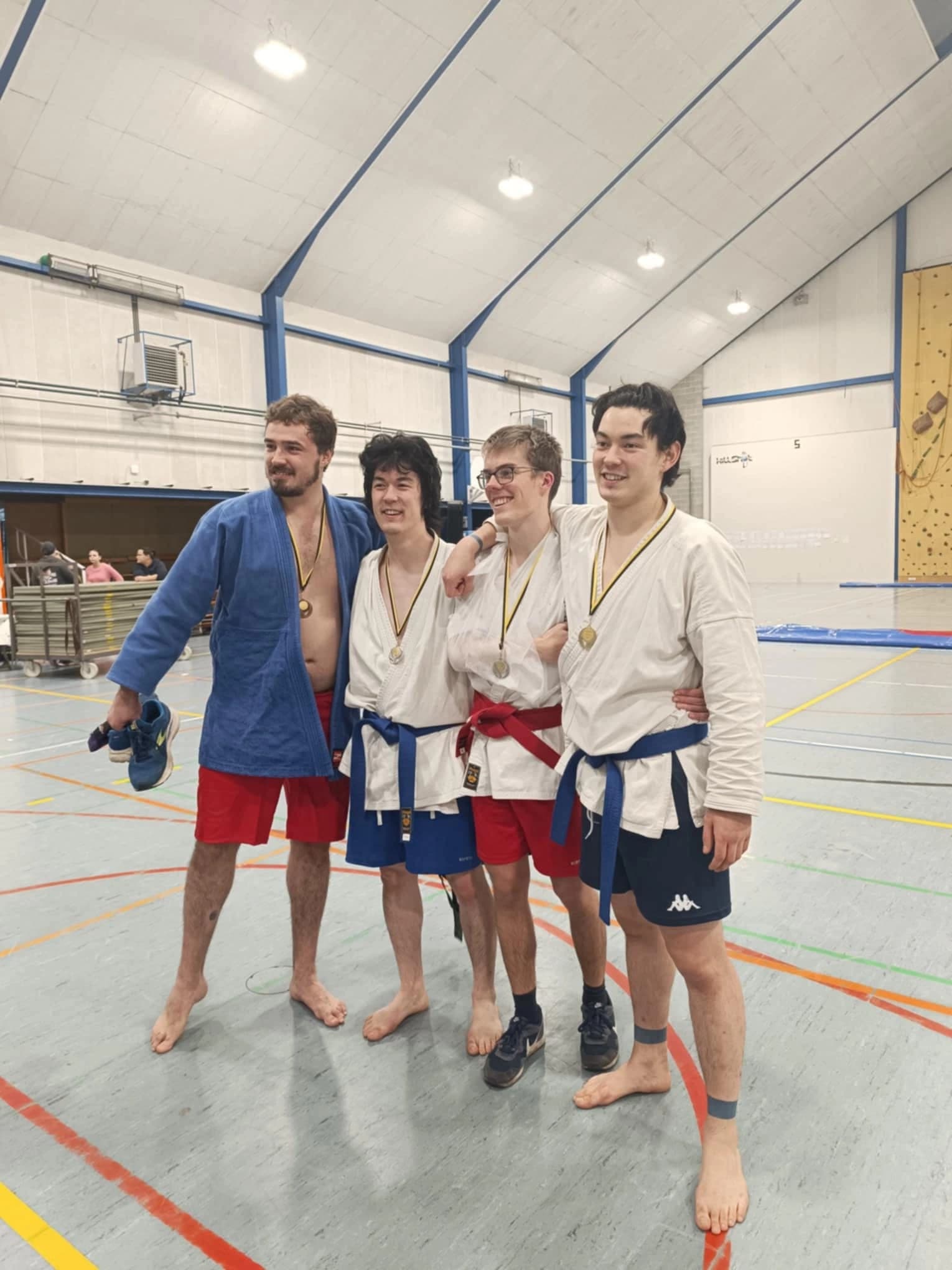 Entraînement de Karaté Goju Contact Liège