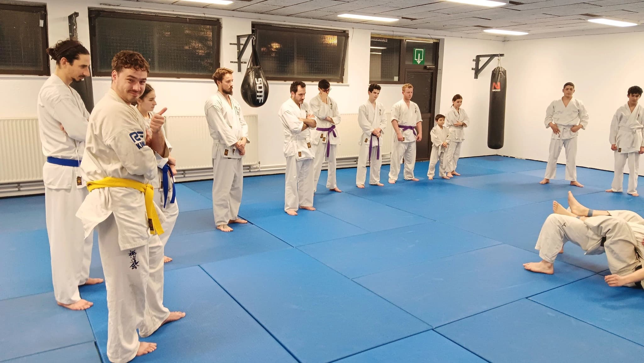 Entraînement de Karaté Goju Contact Liège