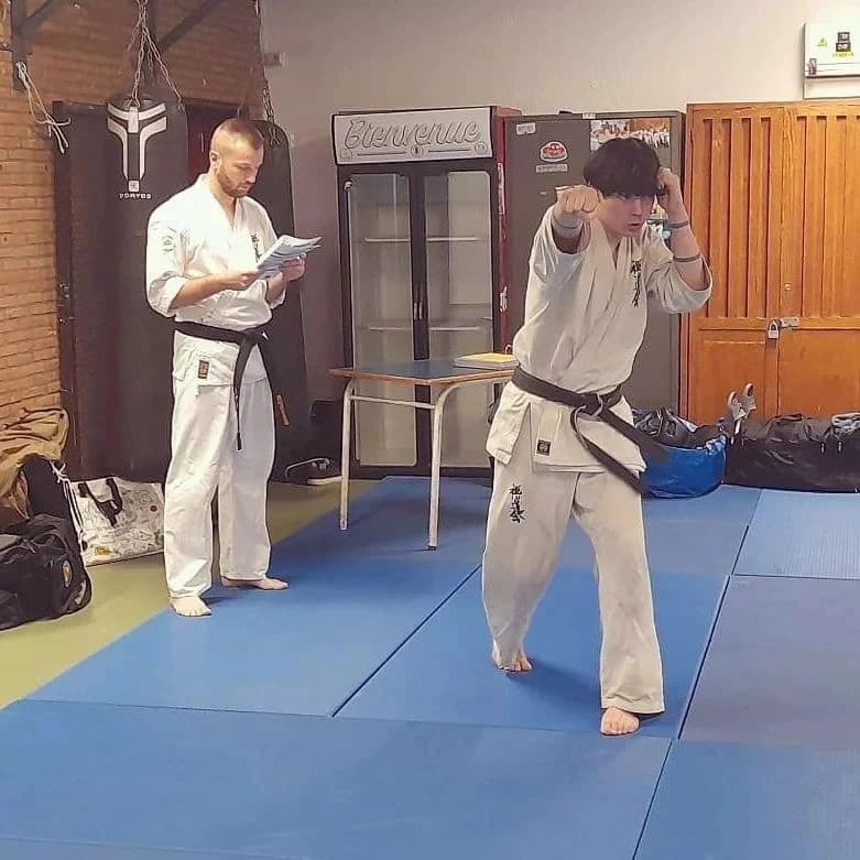 Entraînement de Karaté Goju Contact Liège