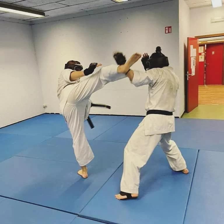 Entraînement de Karaté Goju Contact Liège