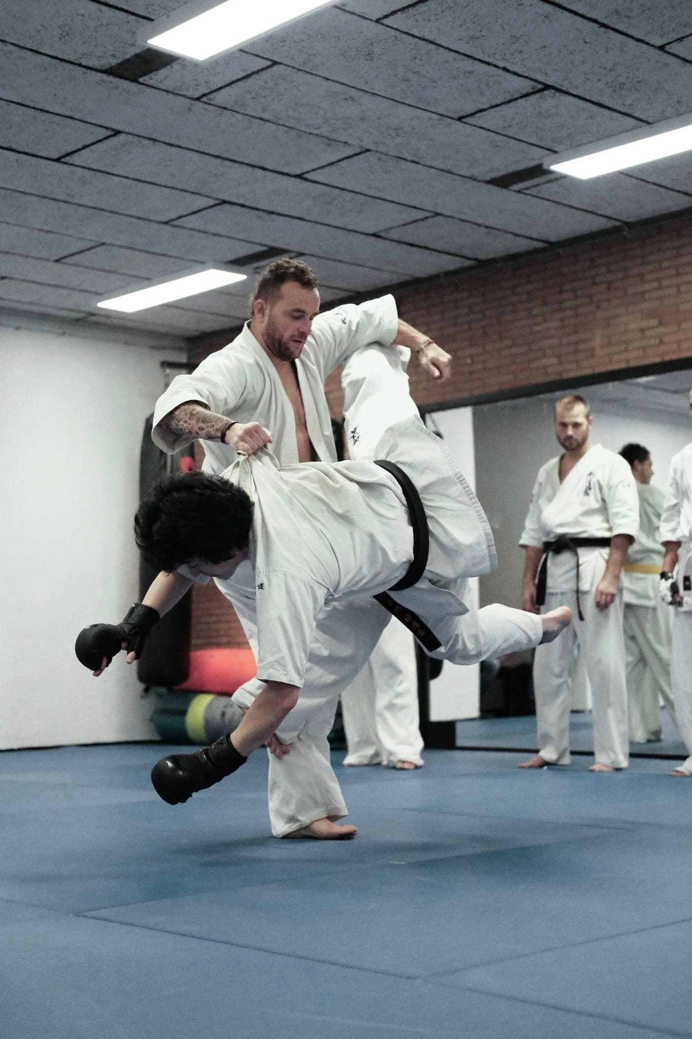 Entraînement de Karaté Goju Contact Liège